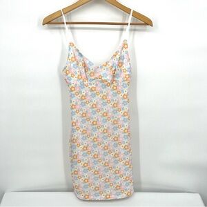 Princess Polly Floral Pastel Spaghetti Strapped Dress Size 6